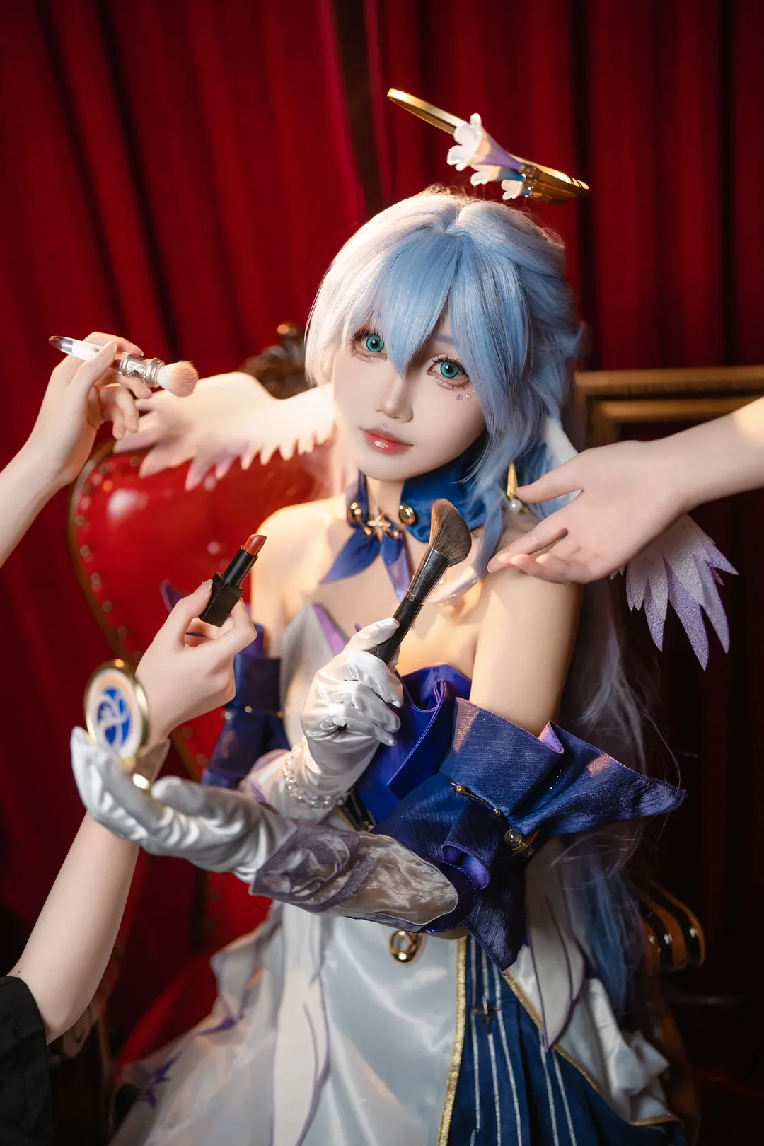 崩壞星穹鐵道, 知更鳥cos, 夢幻氛圍, cosplay攝影, 光影造型 - 第1張