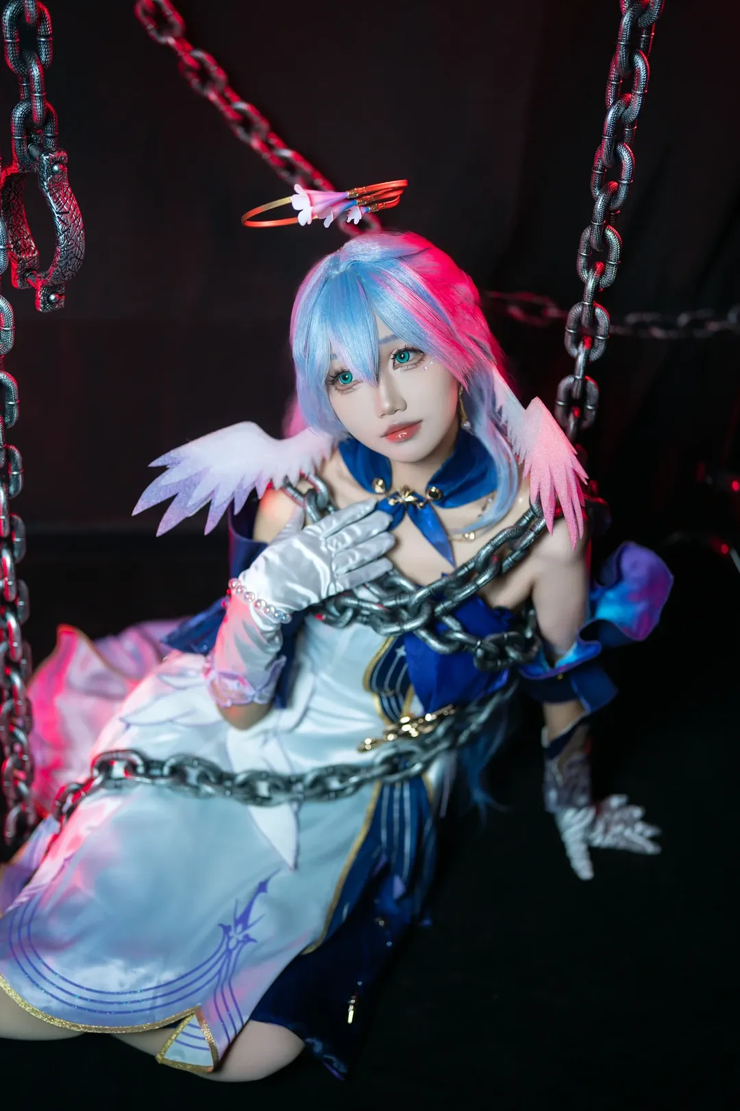 崩壞星穹鐵道, 知更鳥cos, 夢幻氛圍, cosplay攝影, 光影造型 - 第3張