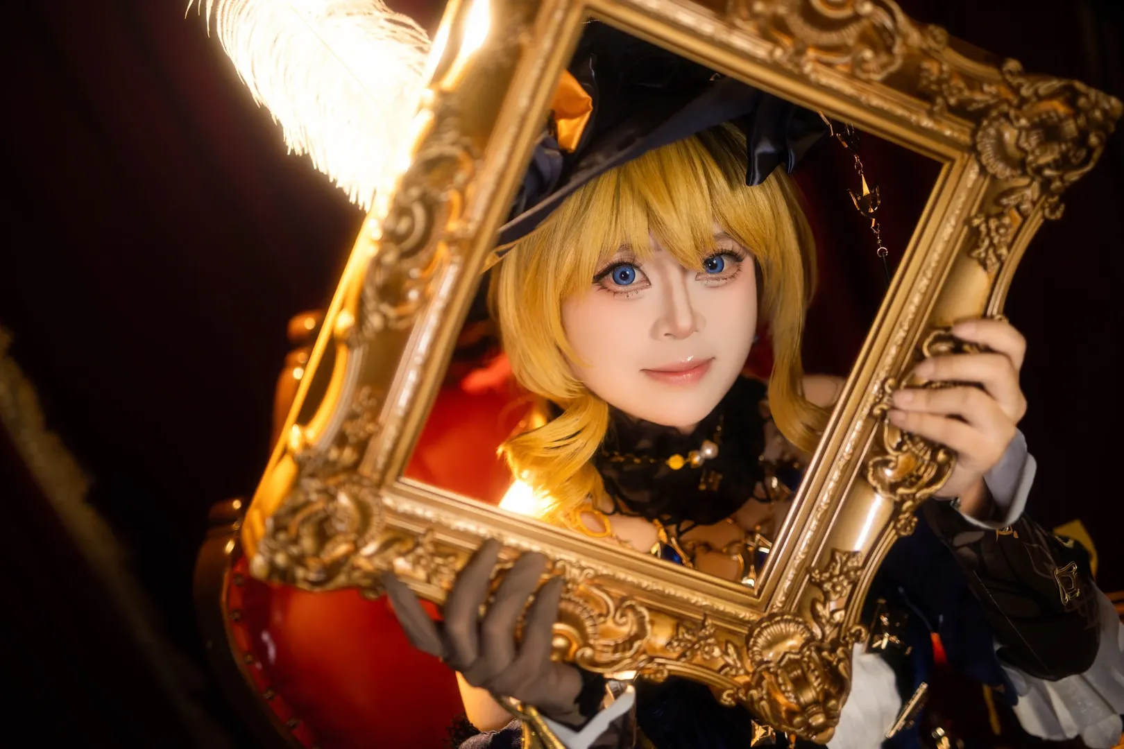 Genshin Impact, Cosplay stockings, Navia cosplay, Genshin Impact cosplay, HoYo Wonderful House - Image 3