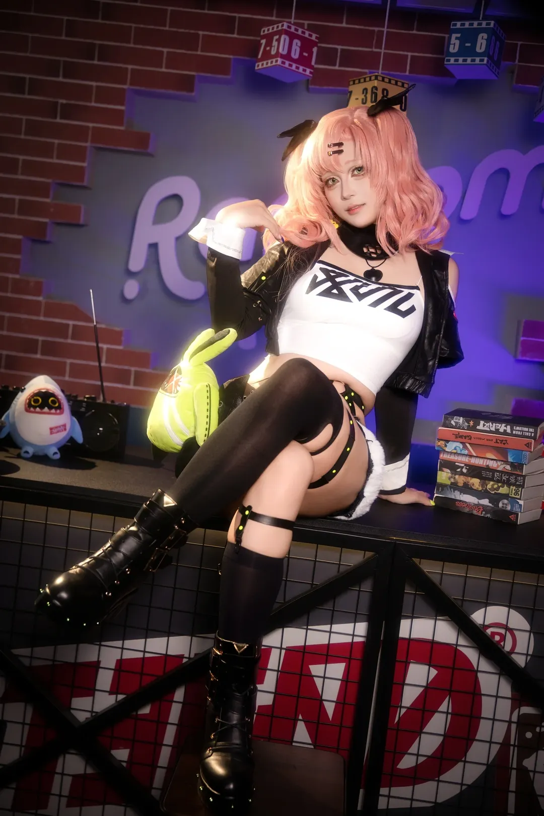 絕區零, cosplay, 二次元cosplay, 黑絲cos, 妮可cos - 第1張