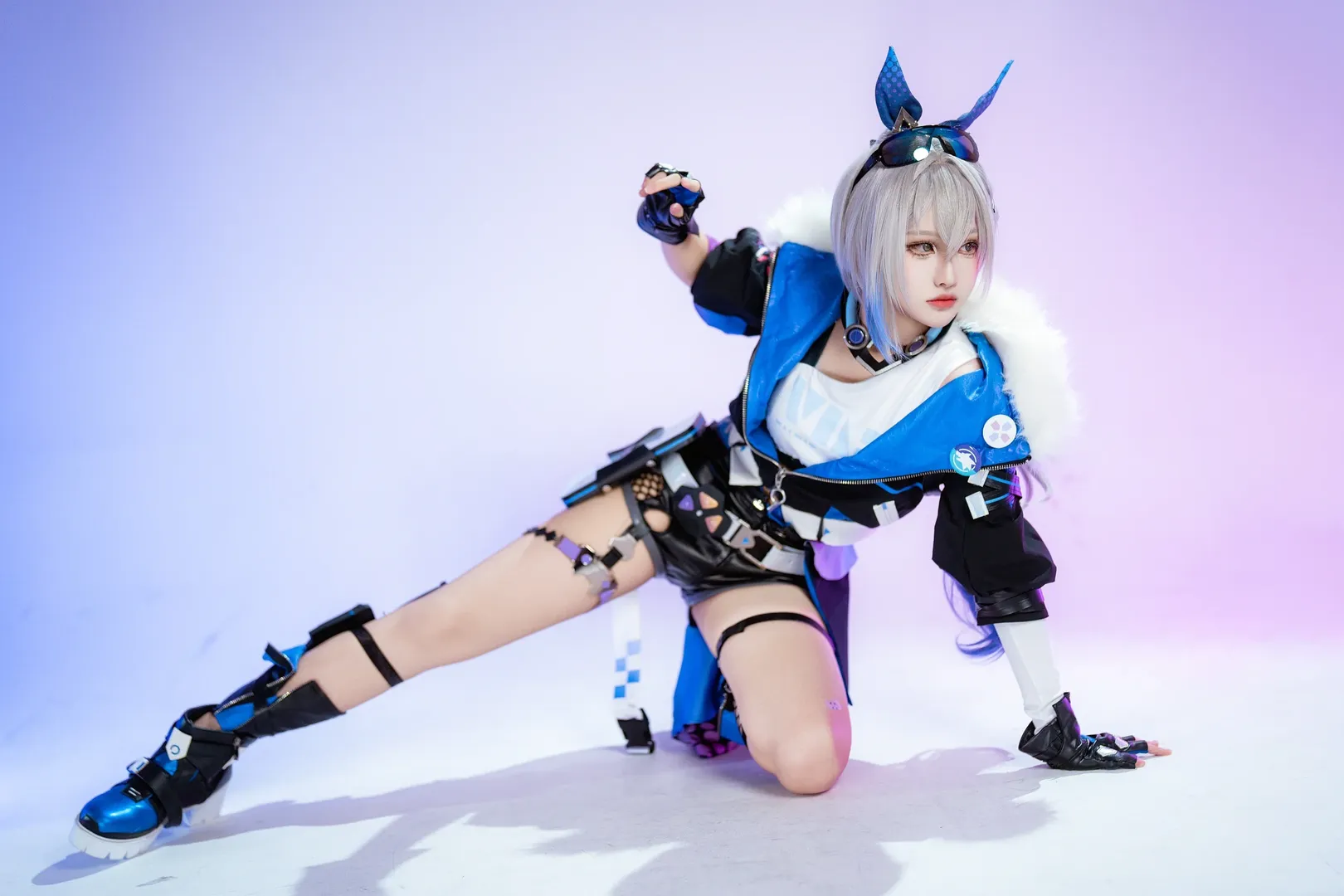 崩坏星穹铁道, 赛博朋克, 银狼cos, 电竞cosplay, 网袜cos - 第6张