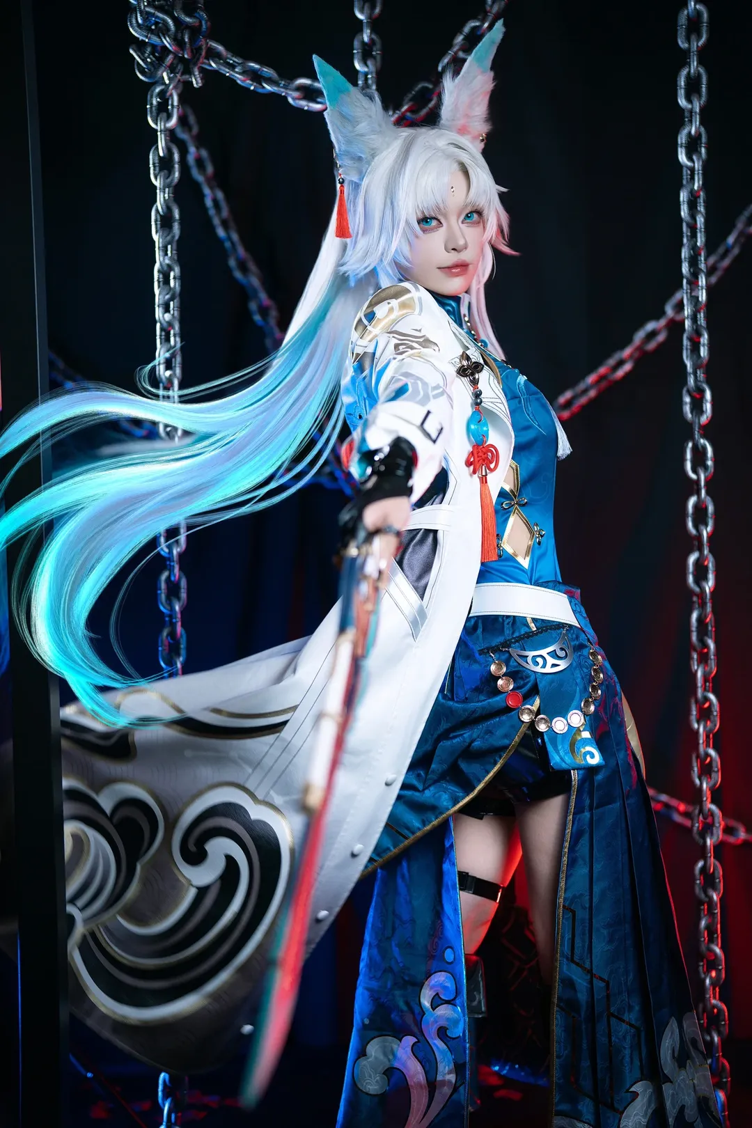 崩坏星穹铁道, 游戏角色还原, 飞霄cos, cosplay服装, 兽耳cos - 第2张