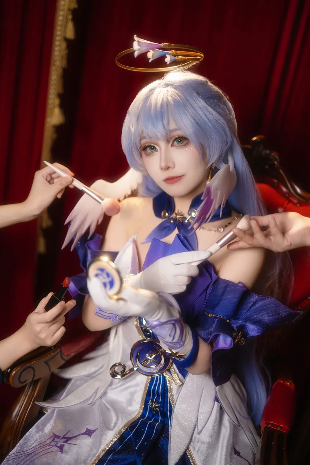 崩坏星穹铁道, 知更鸟cos, 二次元cosplay, cos摄影, 浅蓝假发 - 第6张