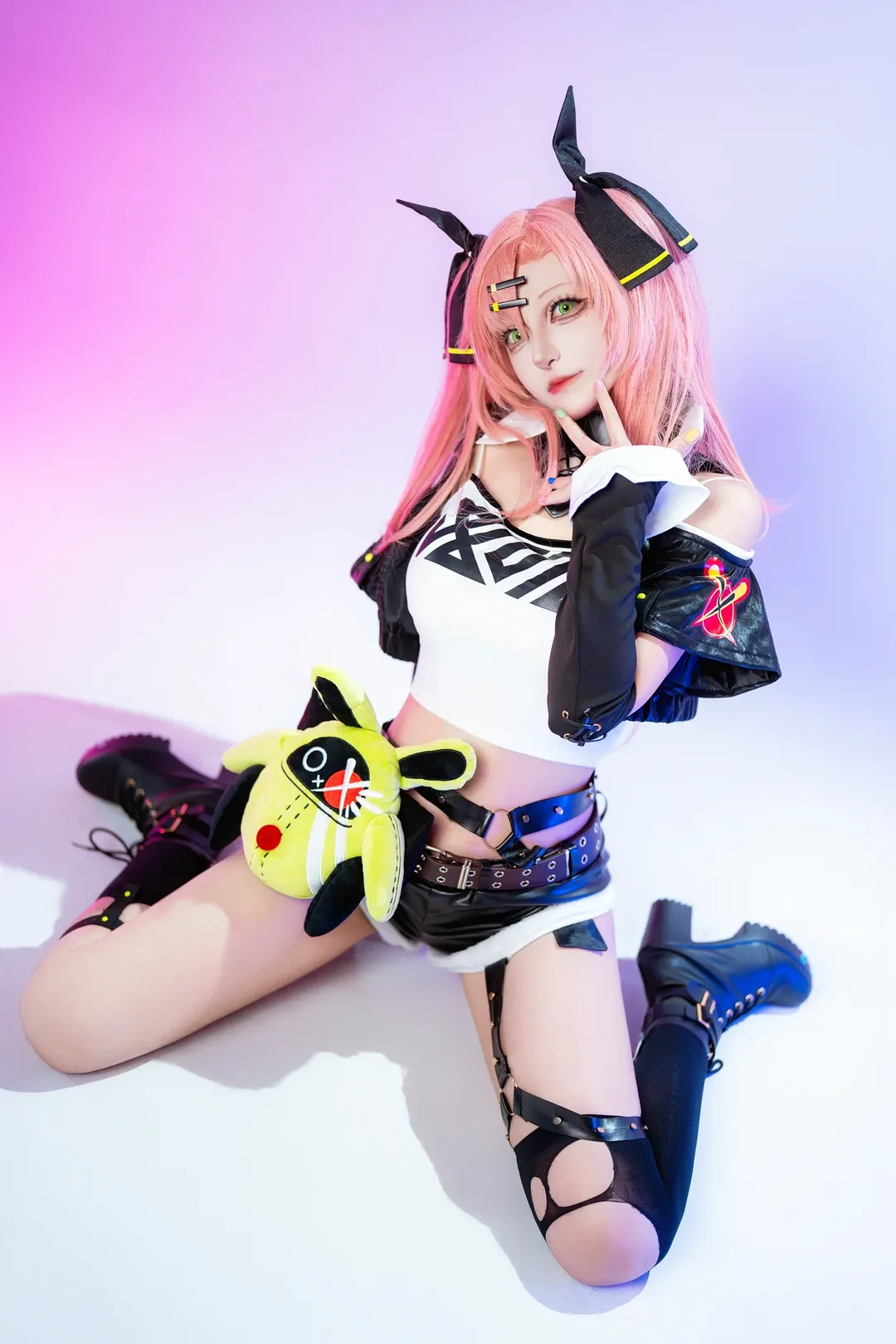 绝区零, 妮可cos, 游戏角色cosplay, 过膝袜cos, 街头风cos - 第3张