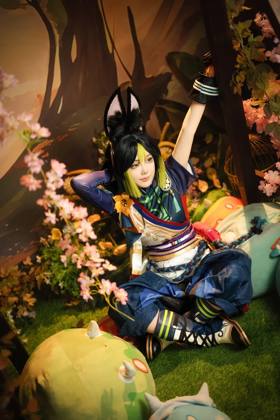 原神, cosplay, 兽耳, 提纳里cos, 森林巡护员 - 第3张