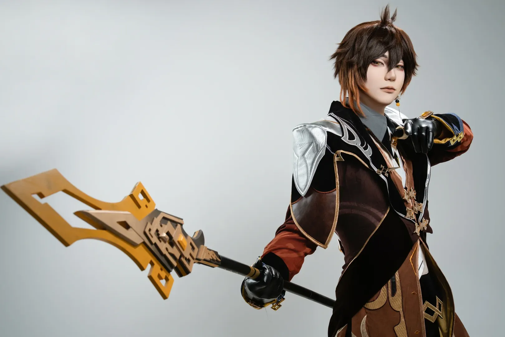 原神, 原神创作者激励计划, 二次元cosplay, 国风cosplay, 钟离cos - 第4张