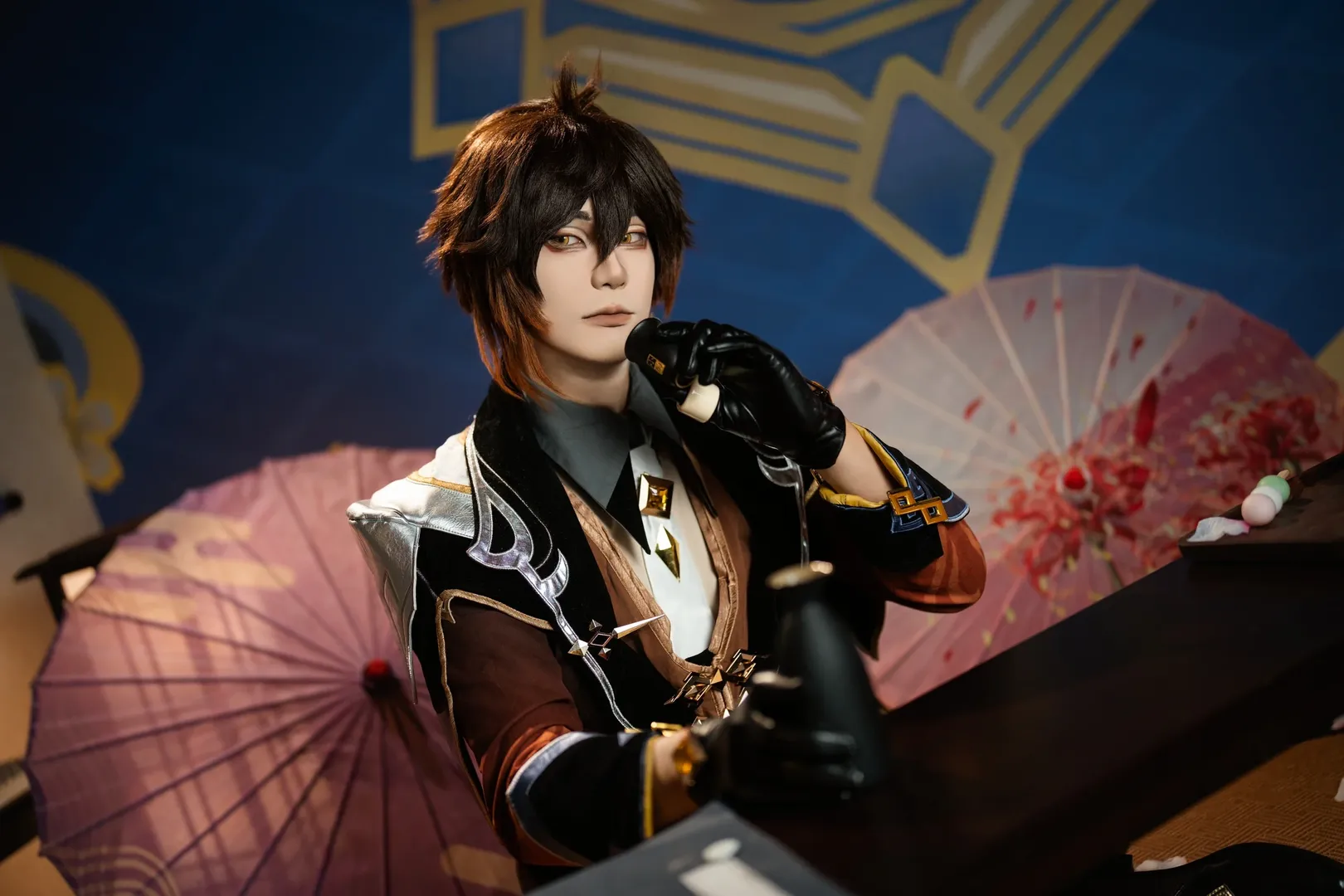 原神, 原神创作者激励计划, 二次元cosplay, 国风cosplay, 钟离cos - 第6张
