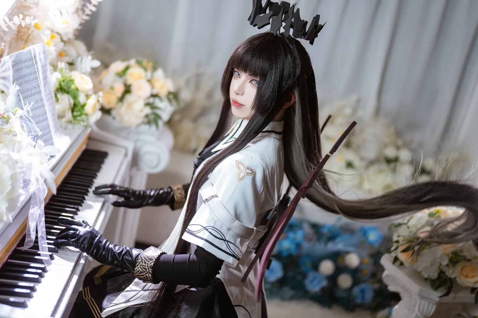 明日方舟, 塑心cos, 黑丝, 阿尔图罗cos, 男cosplay - 第5张