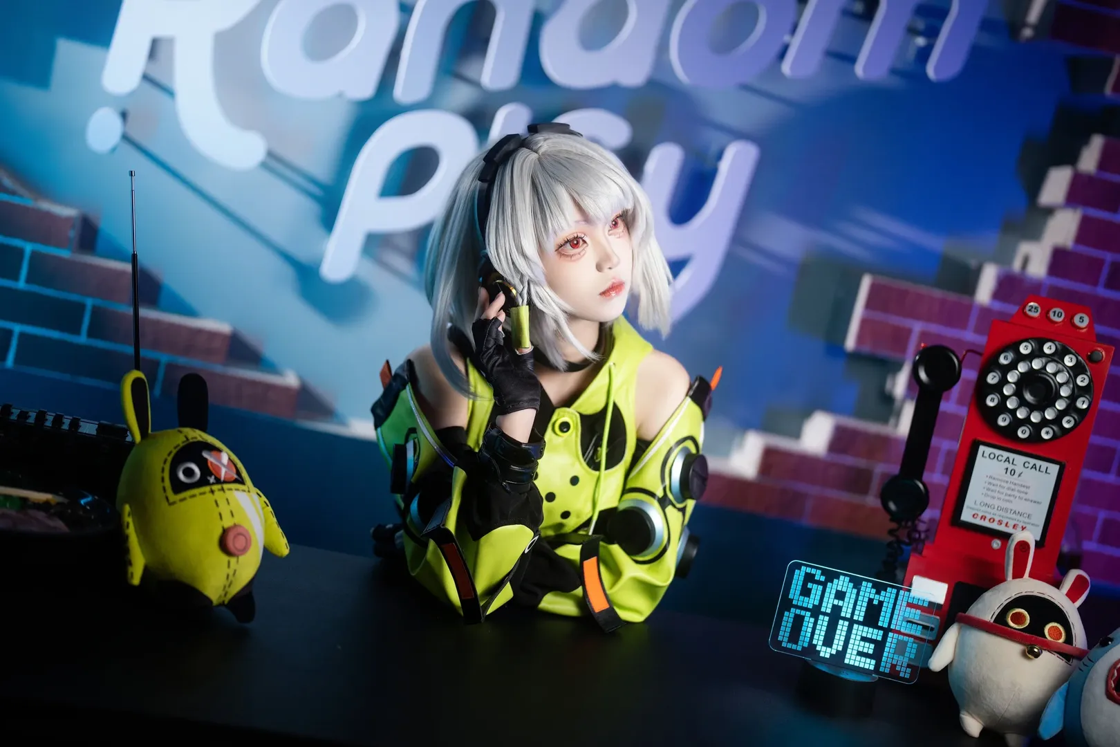 Zenless Zone Zero, cosplay, Anime-style photography, Stocking outfit, Anby cosplay - Image 5