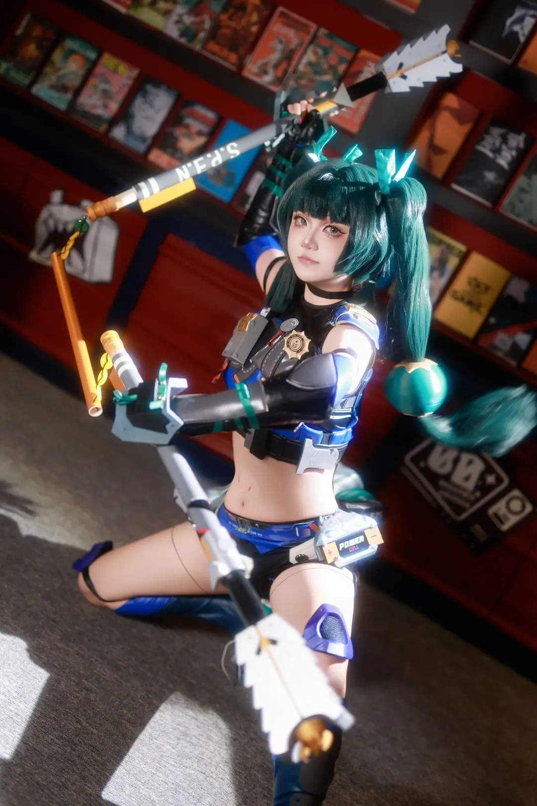 Zenless Zone Zero, Cosplay photography, Anime-style OOTD, Qingyi cosplay, Tactical Techwear