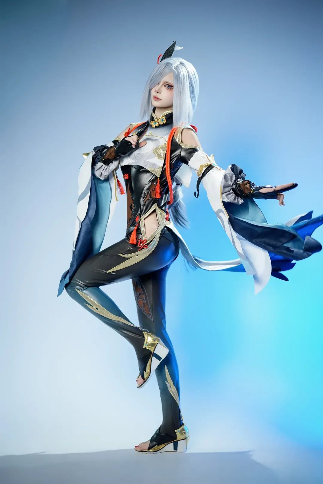 原神, 申鹤cos, cosplay摄影, 游戏角色扮演, 二次元coser