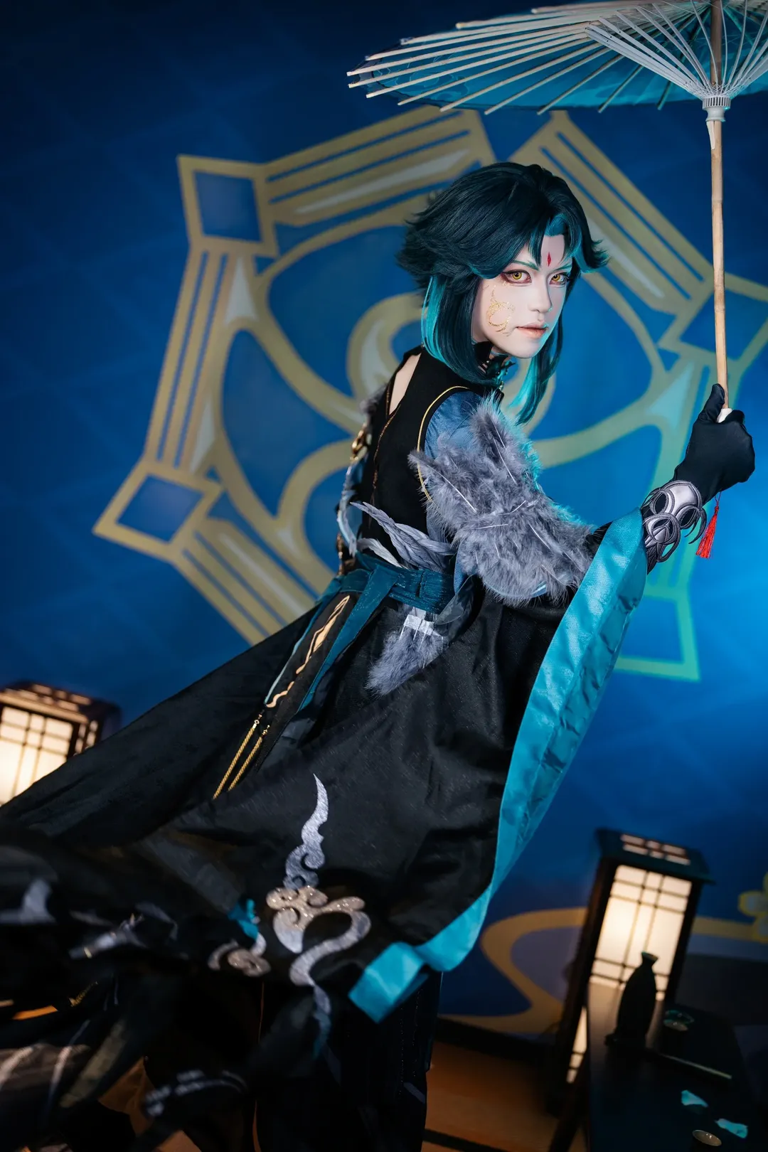 原神, cosplay摄影, 魈cos, 古风造型, 漫展客片