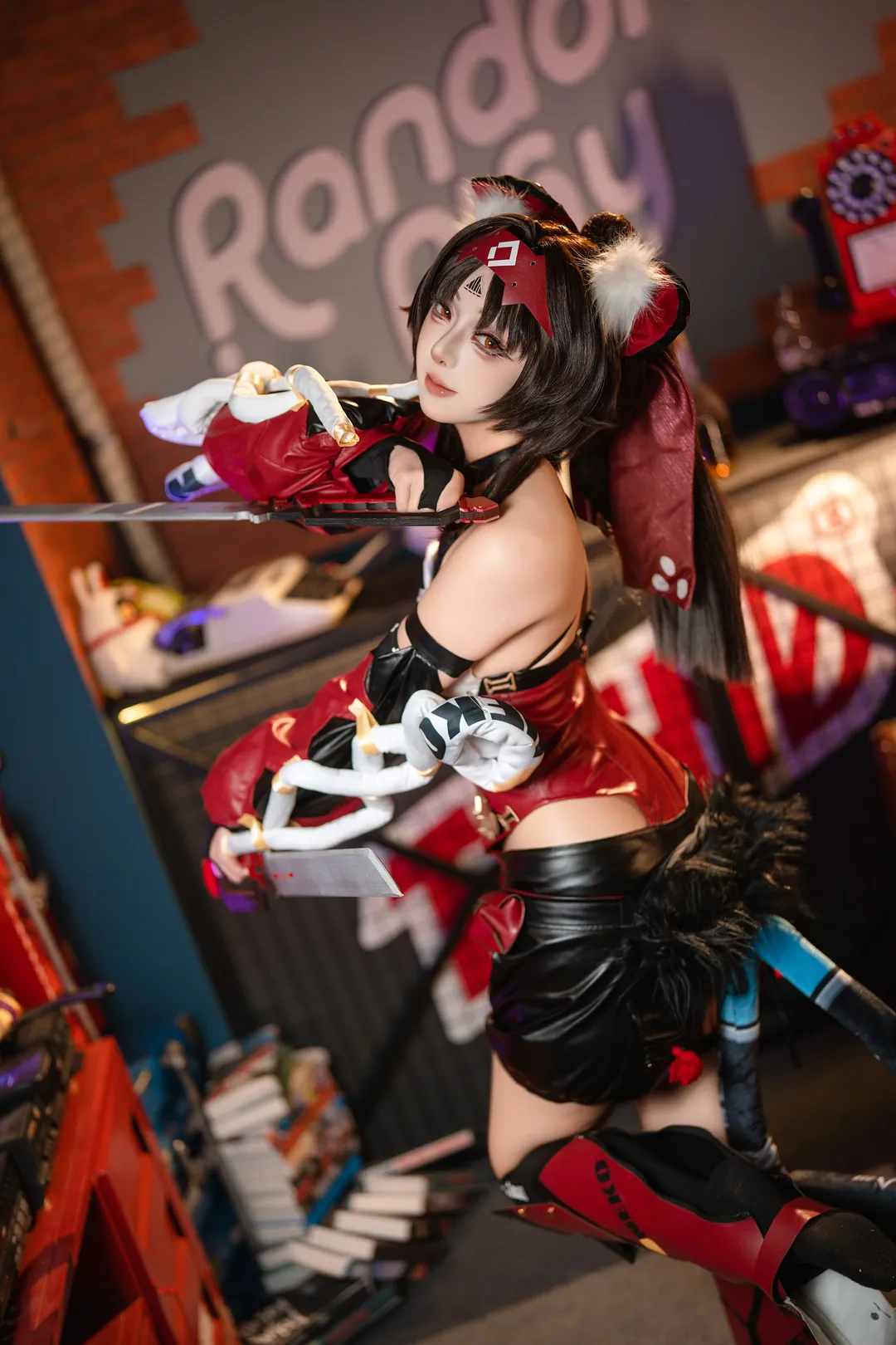 绝区零, 二次元摄影, 兽耳cosplay, 猫又cos, 角色穿搭 - 第2张