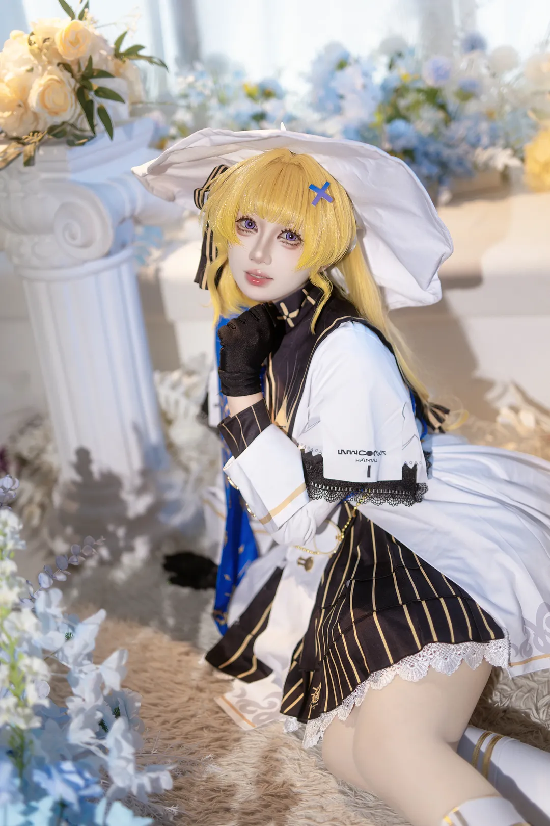 菲比cos, 鸣潮, 二次元cosplay, 摄影分享, 白丝穿搭 - 第3张