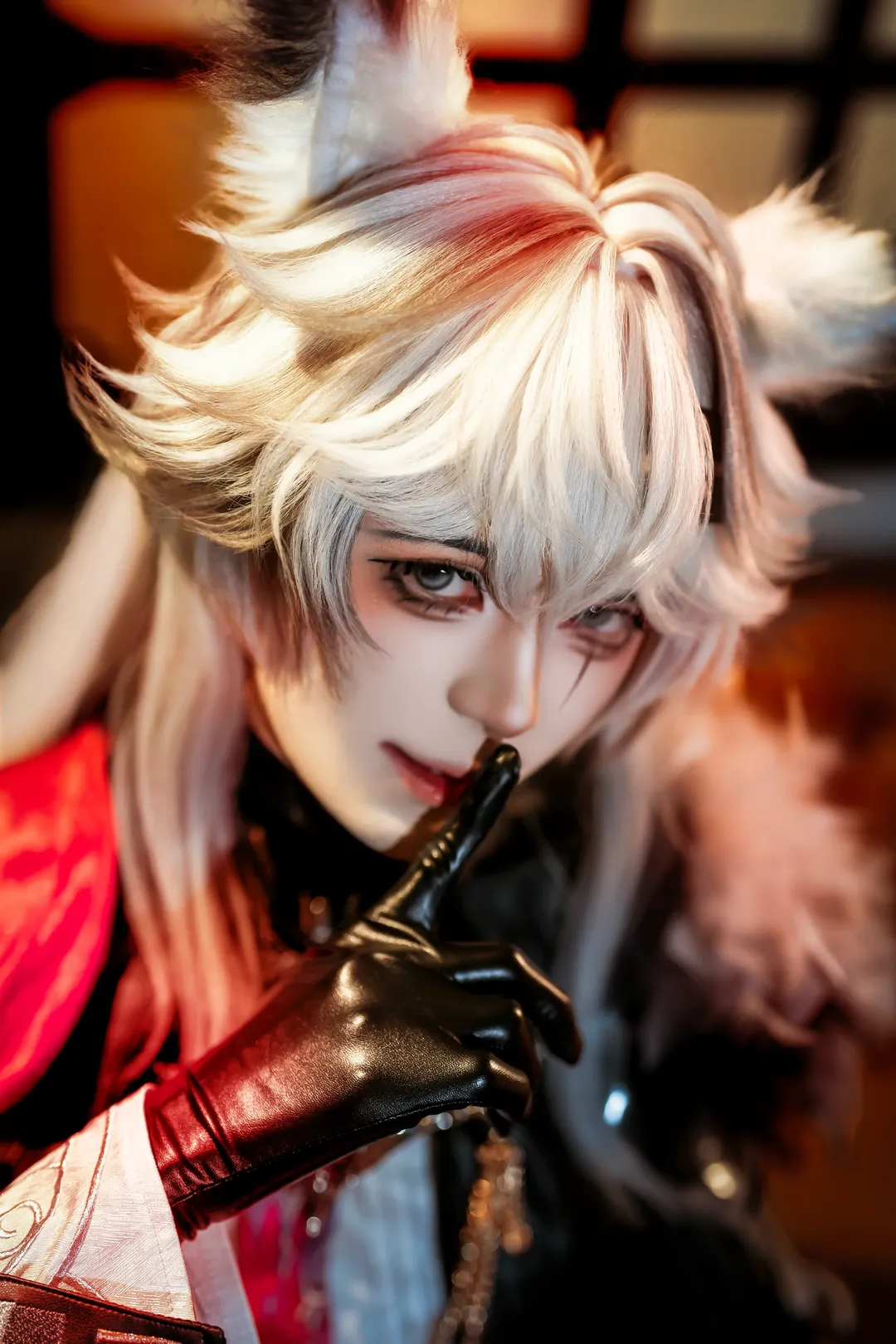 cosplay, 明日方舟, 荒芜拉普兰德cos, 暗黑风, 长靴 - 第1张