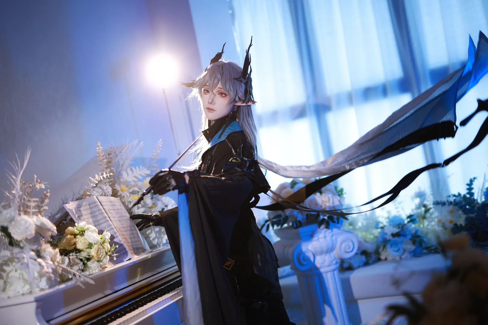 明日方舟, cosplay分享, 角色扮演摄影, 明日方舟cos, 逻各斯cos - 第2张