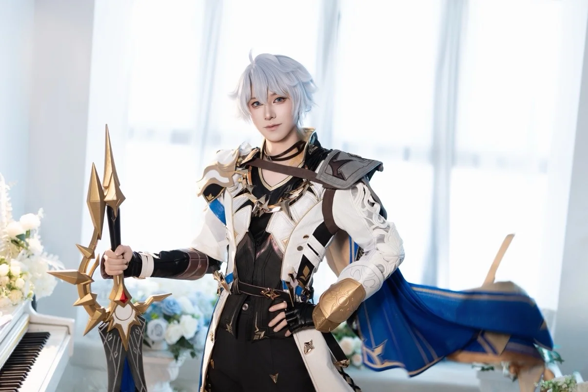 崩坏星穹铁道, cosplay摄影, 二次元角色扮演, 游戏角色cos, 白厄cos - 第1张