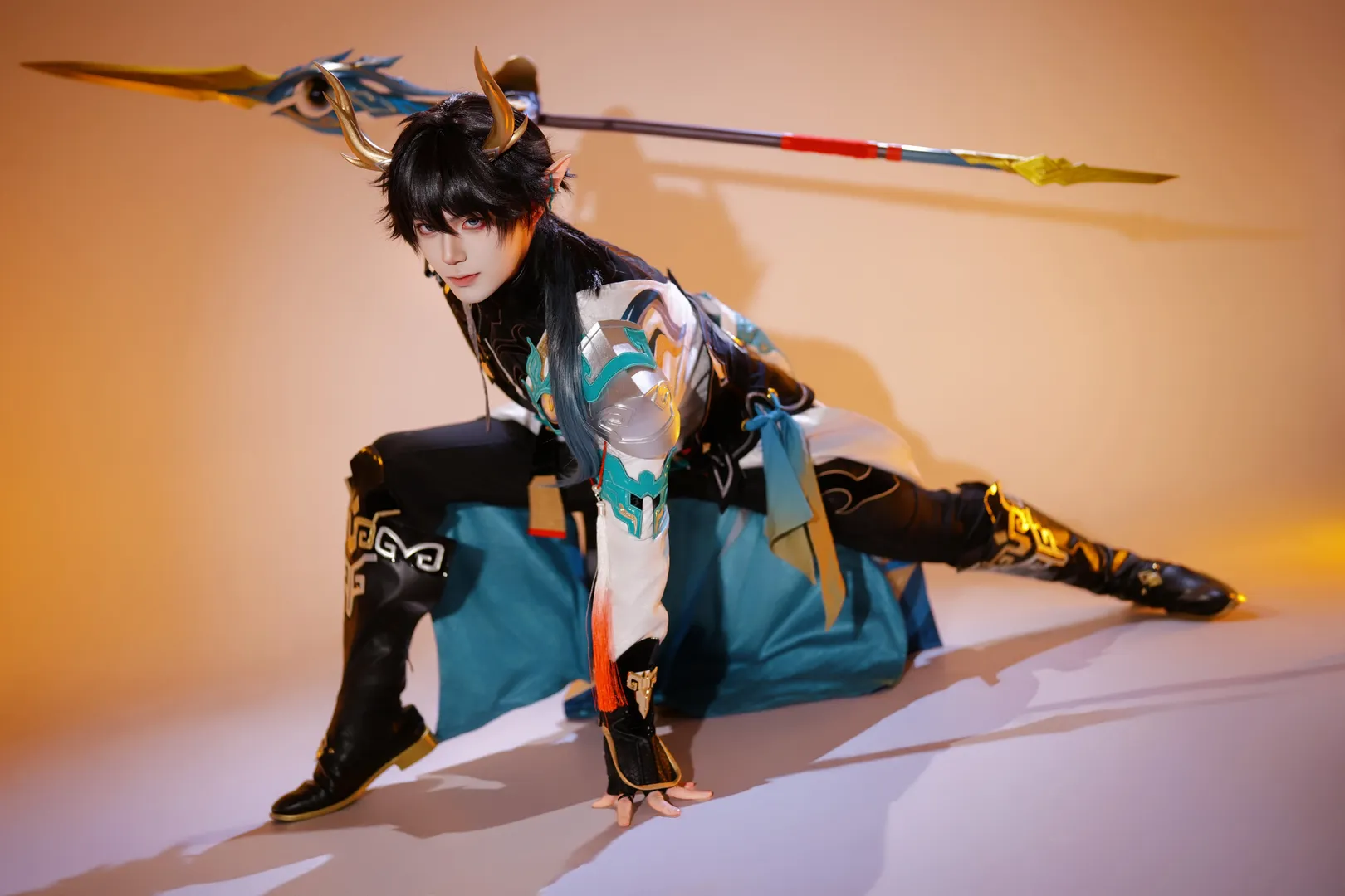 崩壊：スターレイル, コスプレ撮影, 中国風スタイル, 丹恒・騰荒 コスプレ, 仙舟龍尊