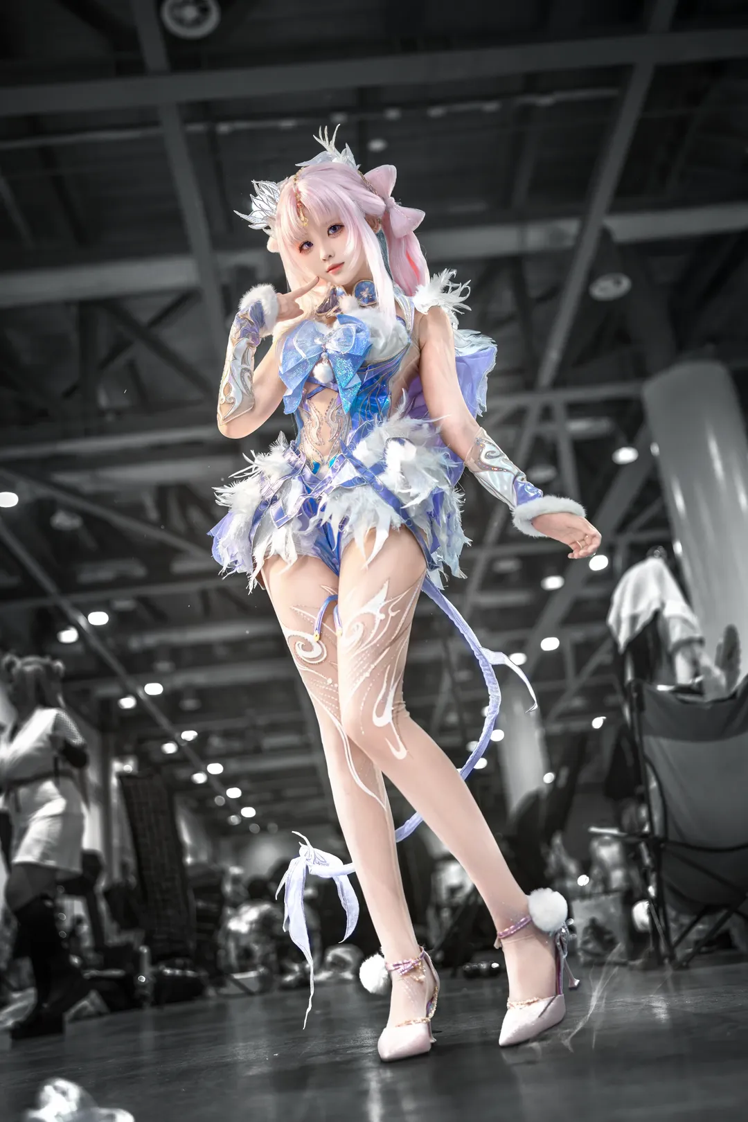 永劫无间, 殷紫萍cos, 国风cosplay, 天禄瑞光, 悬壶济世