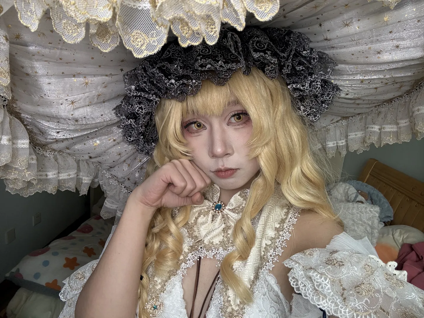 东方project, 户外摄影, 魔理沙cos, 华丽洋装, 金发魔女 - 第1张