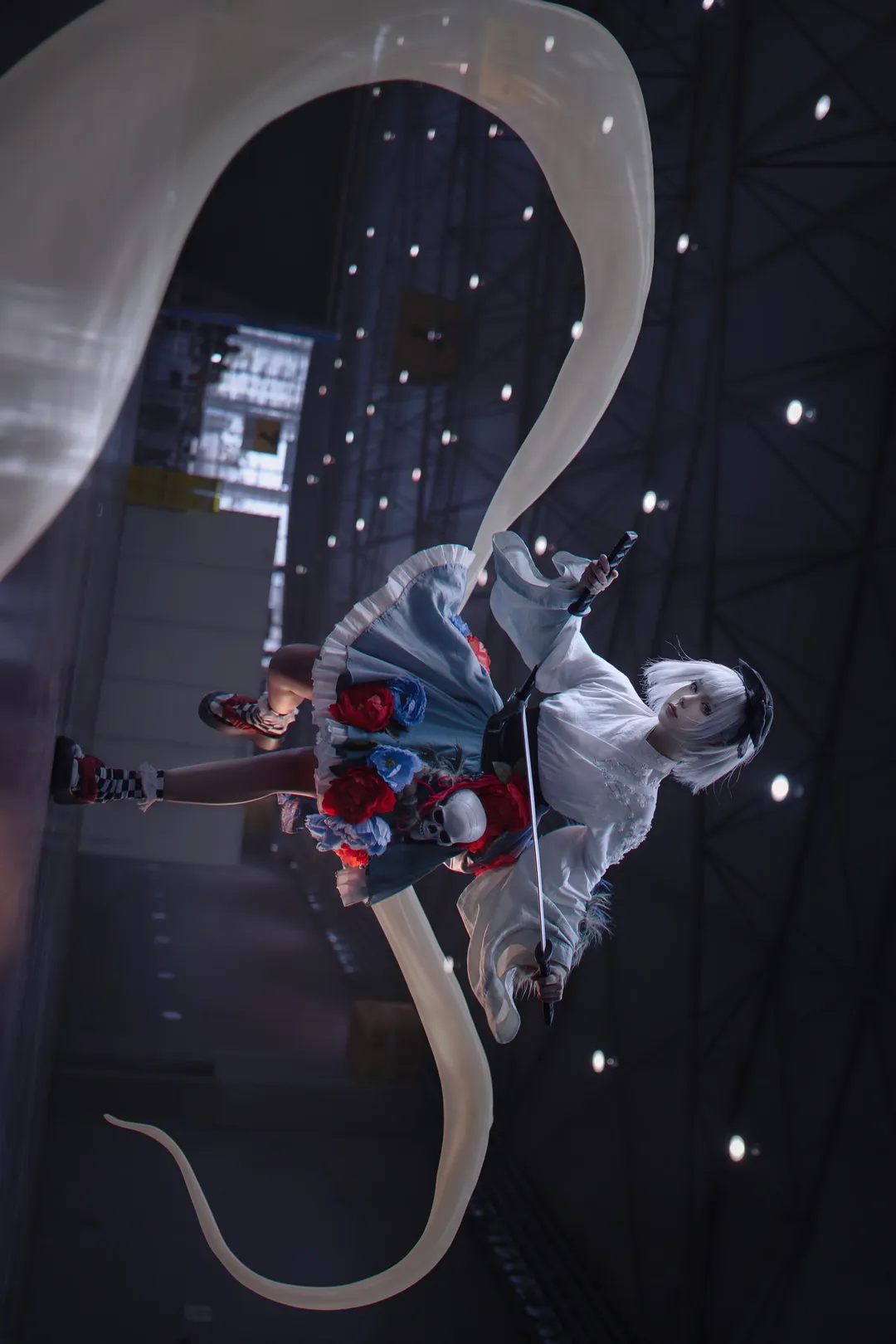 东方Project, 二次元cosplay, 魂魄妖梦cos, 东方二设, 动作摄影