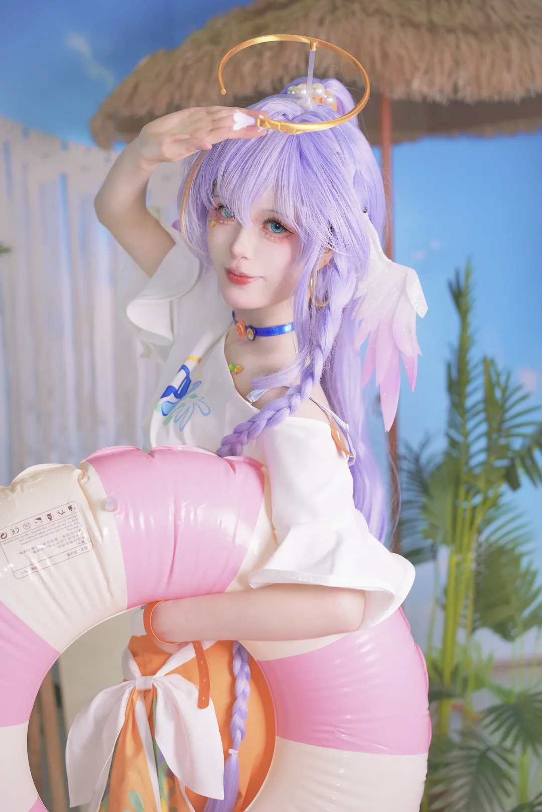 二次元摄影, 崩坏星穹铁道, 知更鸟cos, 星期日cos, 夏日cosplay - 第1张