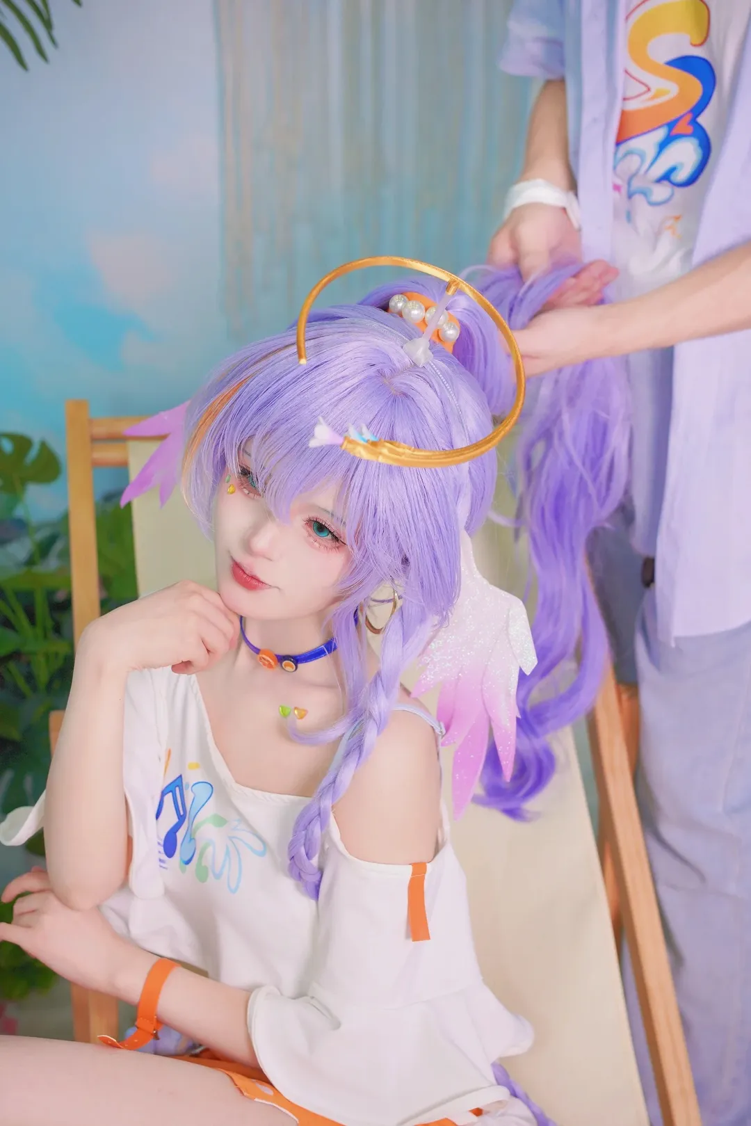 二次元摄影, 崩坏星穹铁道, 知更鸟cos, 星期日cos, 夏日cosplay - 第3张