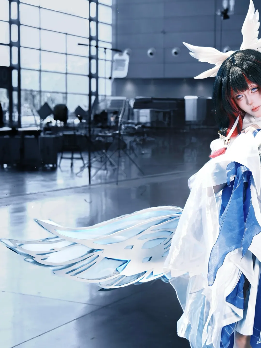 Genshin Impact, Columbina Cosplay, cosplay, Photo set sharing, Ethereal girl - Image 1