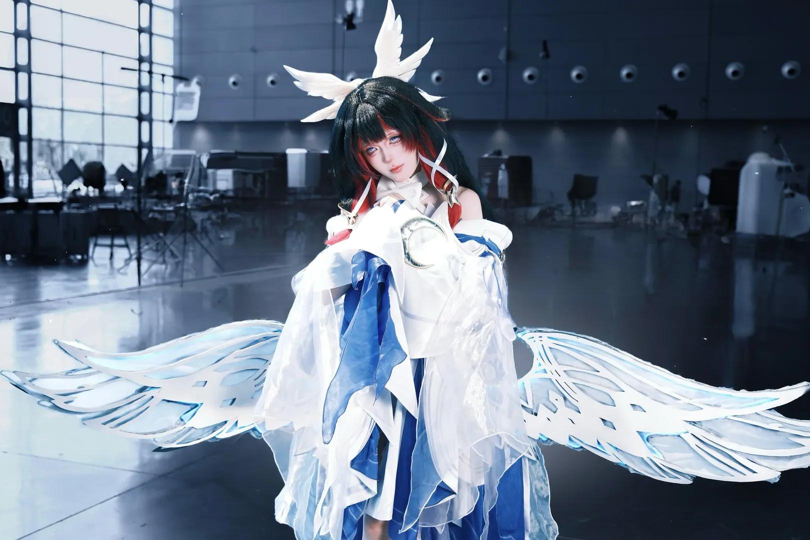 Genshin Impact, Columbina Cosplay, cosplay, Photo set sharing, Ethereal girl - Image 3