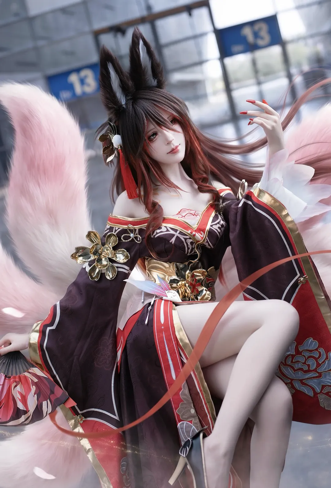 帰忘の流離人コスプレ, 崩壊：スターレイル, ロケーション撮影, コスプレ撮影, 狐っ娘
