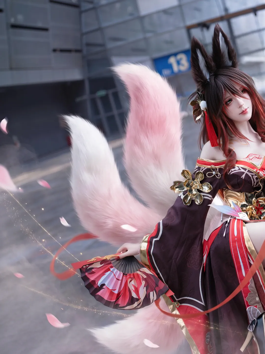 帰忘の流離人コスプレ, 崩壊：スターレイル, ロケーション撮影, コスプレ撮影, 狐っ娘 - 2枚目
