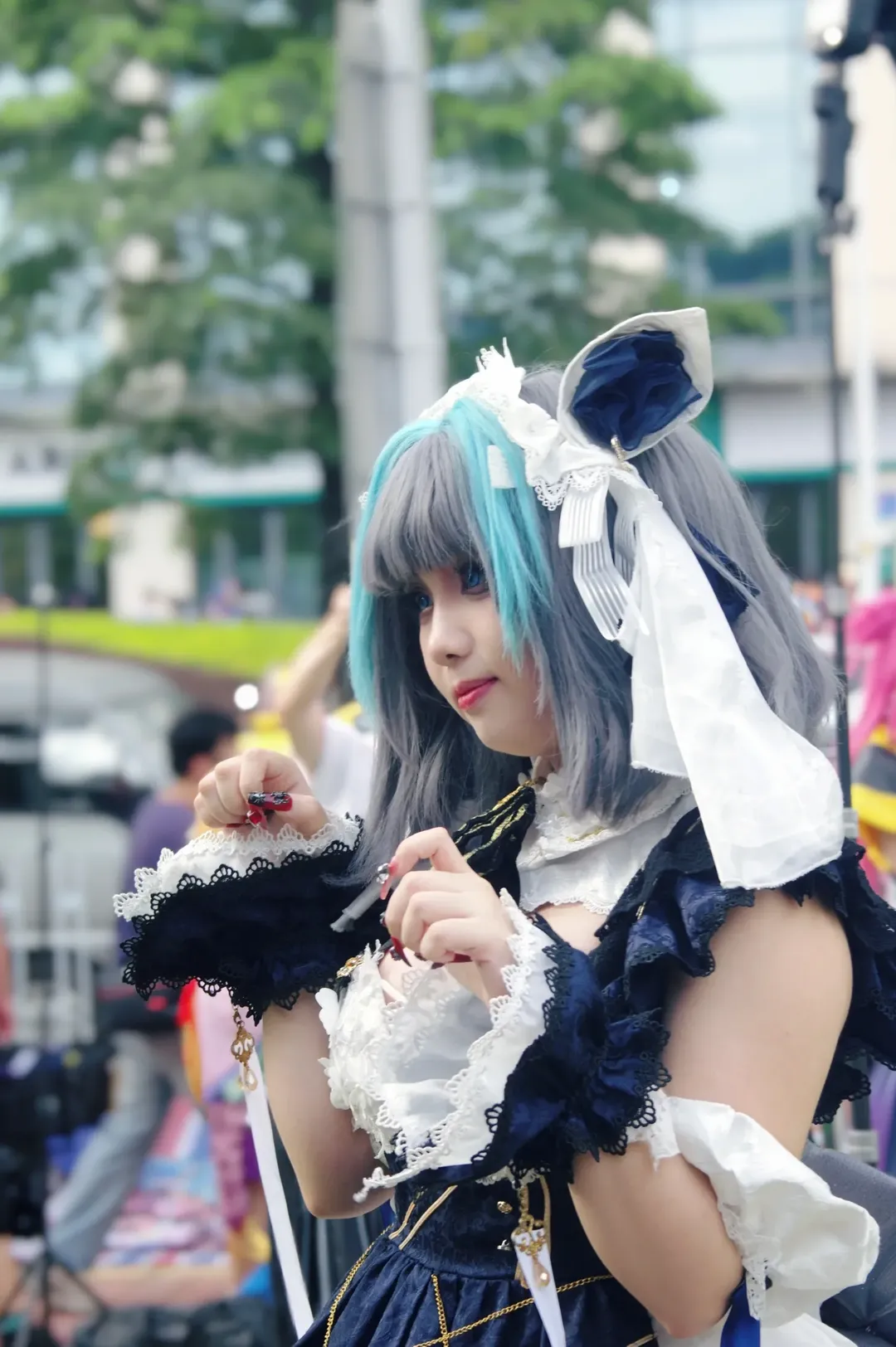 赛马娘, 阿离cos, 阿良河基维cos, 丝袜, 东海帝皇cos - 第13张