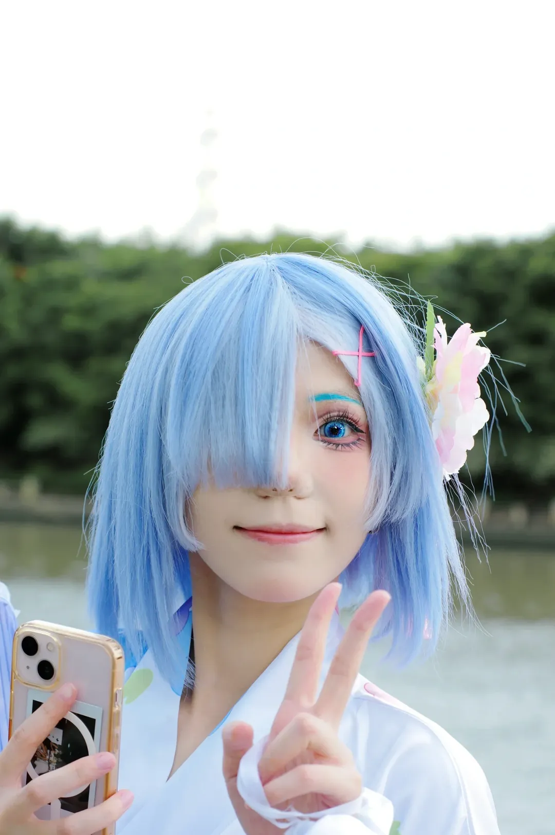 漫展返图, 萤火虫漫展, 从零开始的异世界生活, 蕾姆cos, cosplay摄影 - 第1张