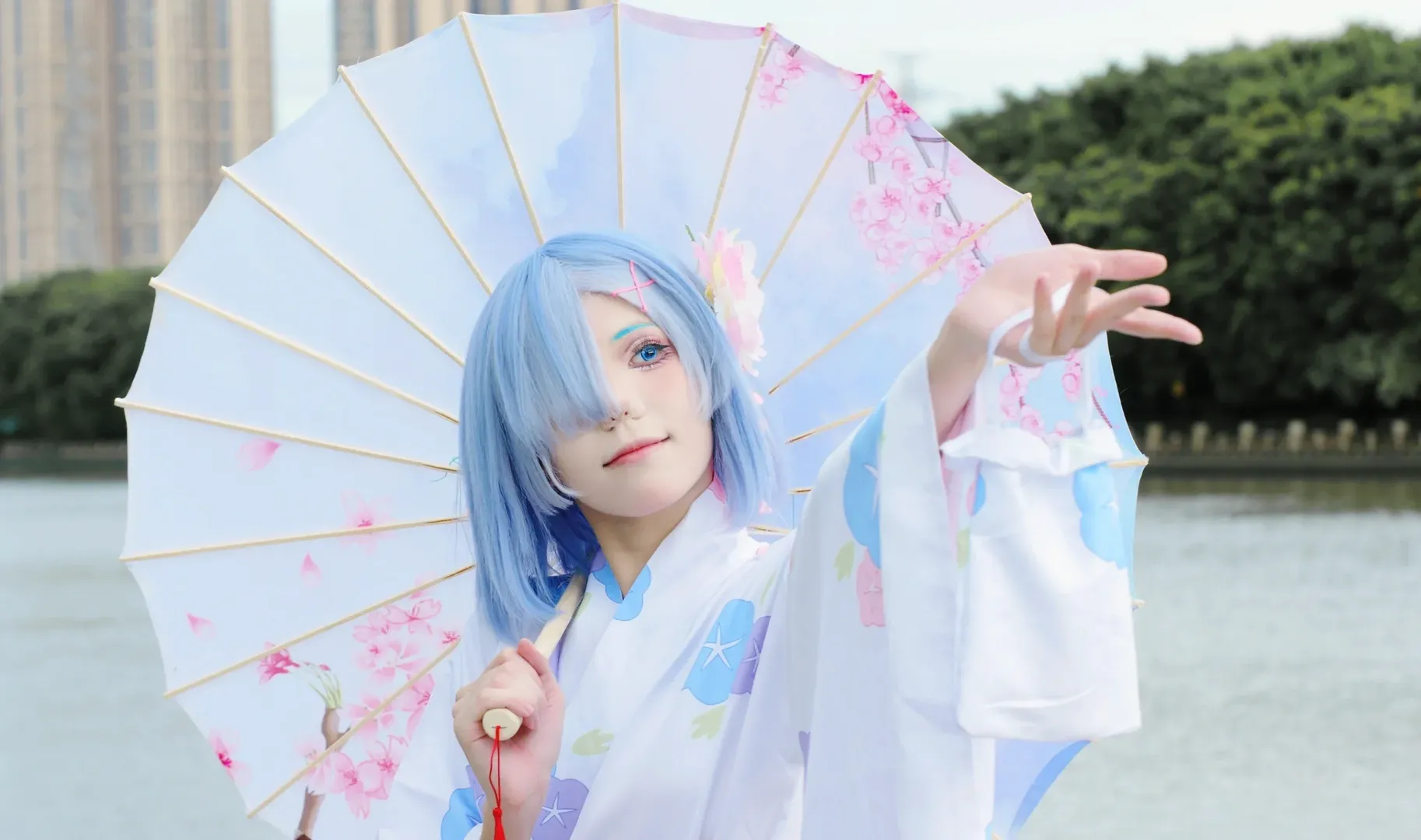 漫展返图, 萤火虫漫展, 从零开始的异世界生活, 蕾姆cos, cosplay摄影 - 第11张