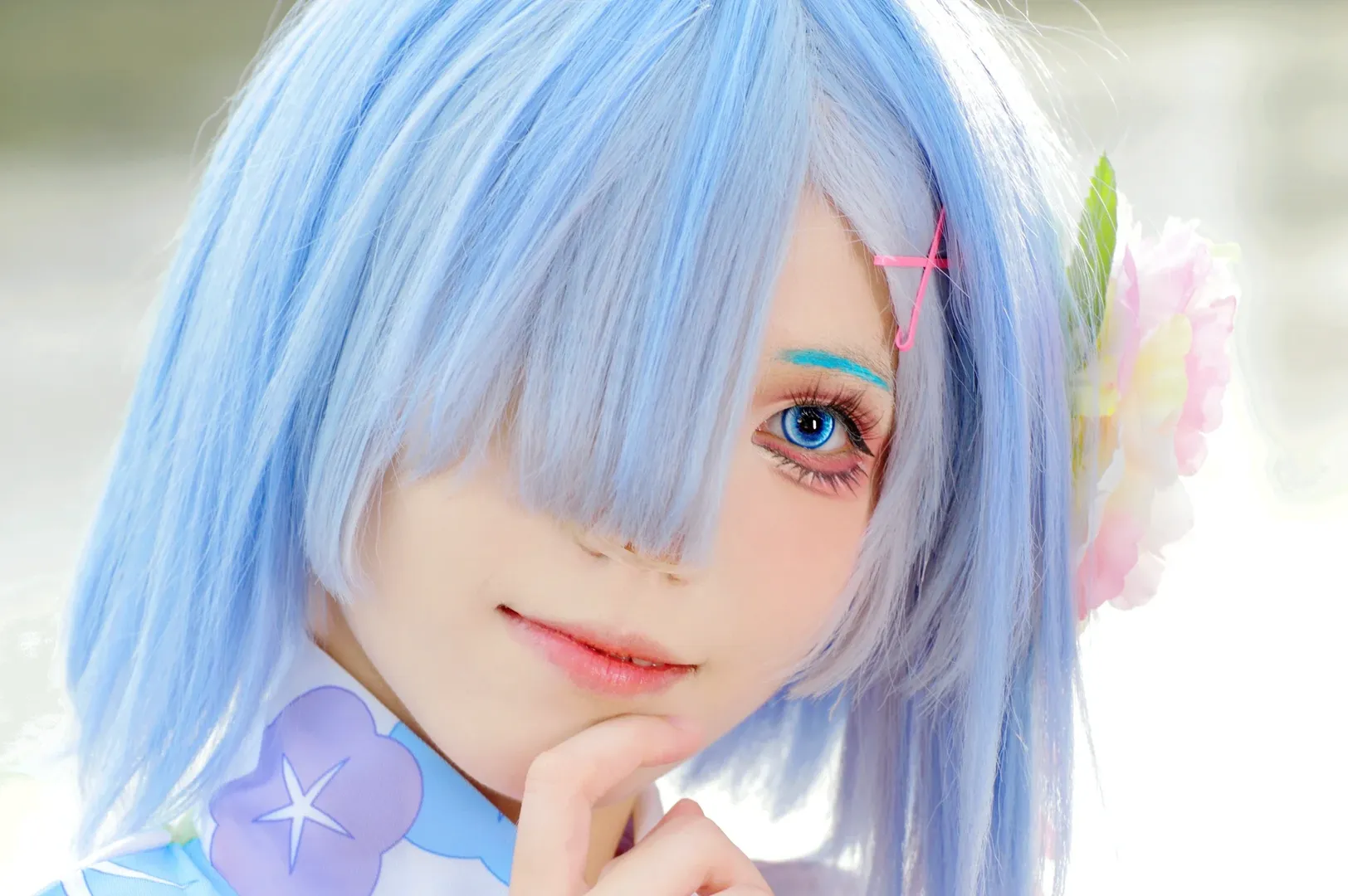 漫展返图, 萤火虫漫展, 从零开始的异世界生活, 蕾姆cos, cosplay摄影 - 第4张