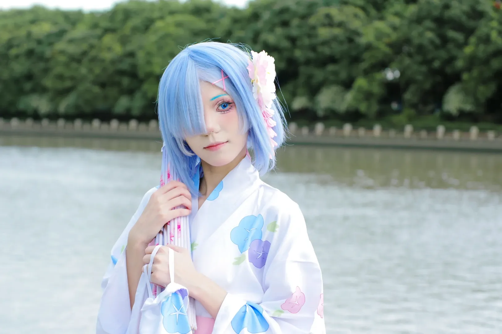 漫展返图, 萤火虫漫展, 从零开始的异世界生活, 蕾姆cos, cosplay摄影 - 第9张