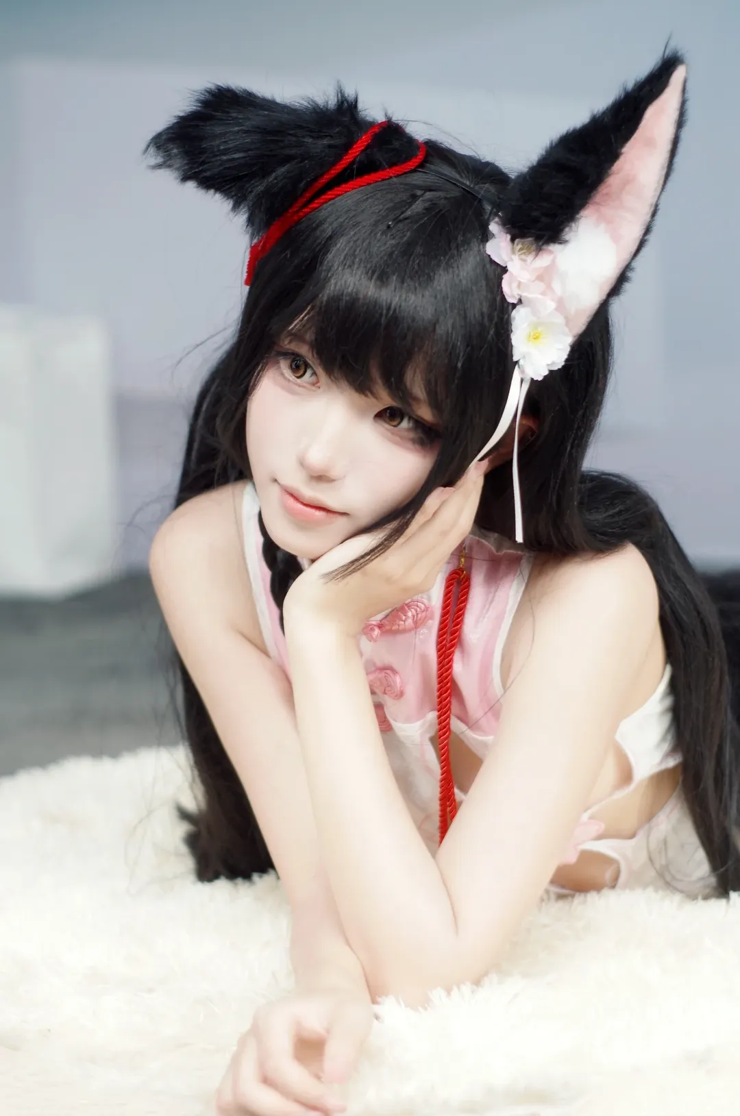 碧蓝航线, 萤火虫漫展, 兽耳cos, 白丝连裤袜, 长门cos - 第4张