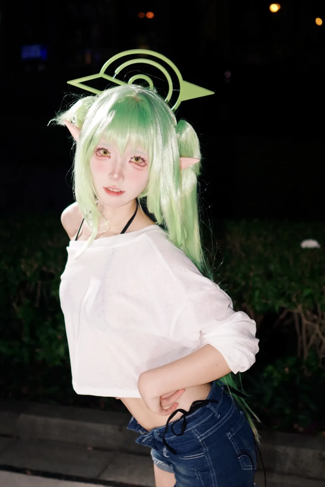 蔚蓝档案, 橘望cos, 夜拍cos, cicf漫展, 凤小宝 - 第2张