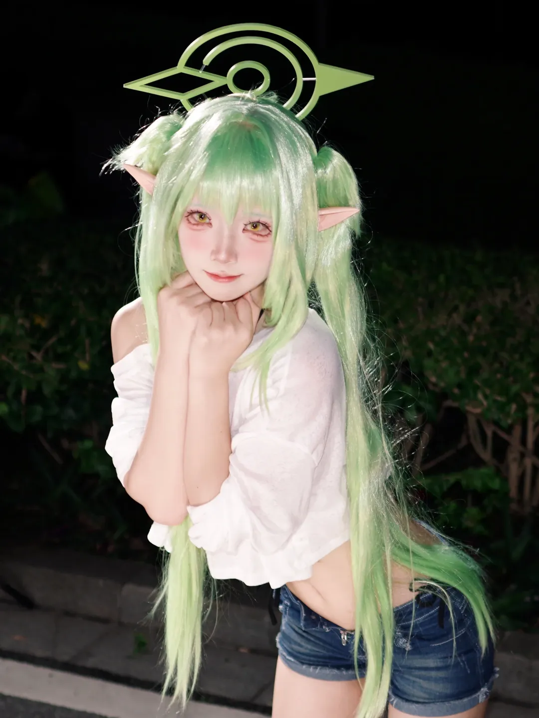 蔚蓝档案, 橘望cos, 夜拍cos, cicf漫展, 凤小宝 - 第3张