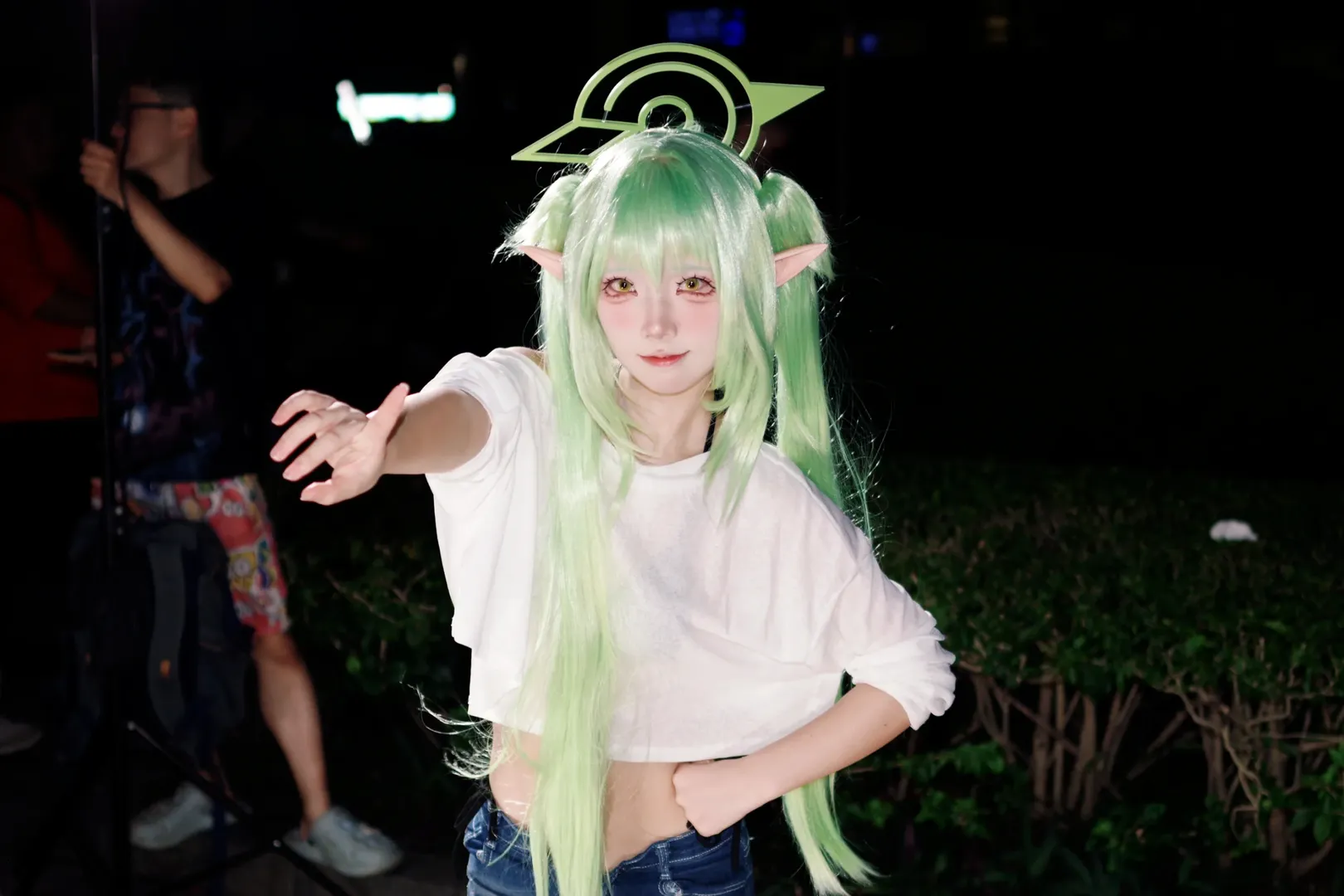 蔚蓝档案, 橘望cos, 夜拍cos, cicf漫展, 凤小宝 - 第6张