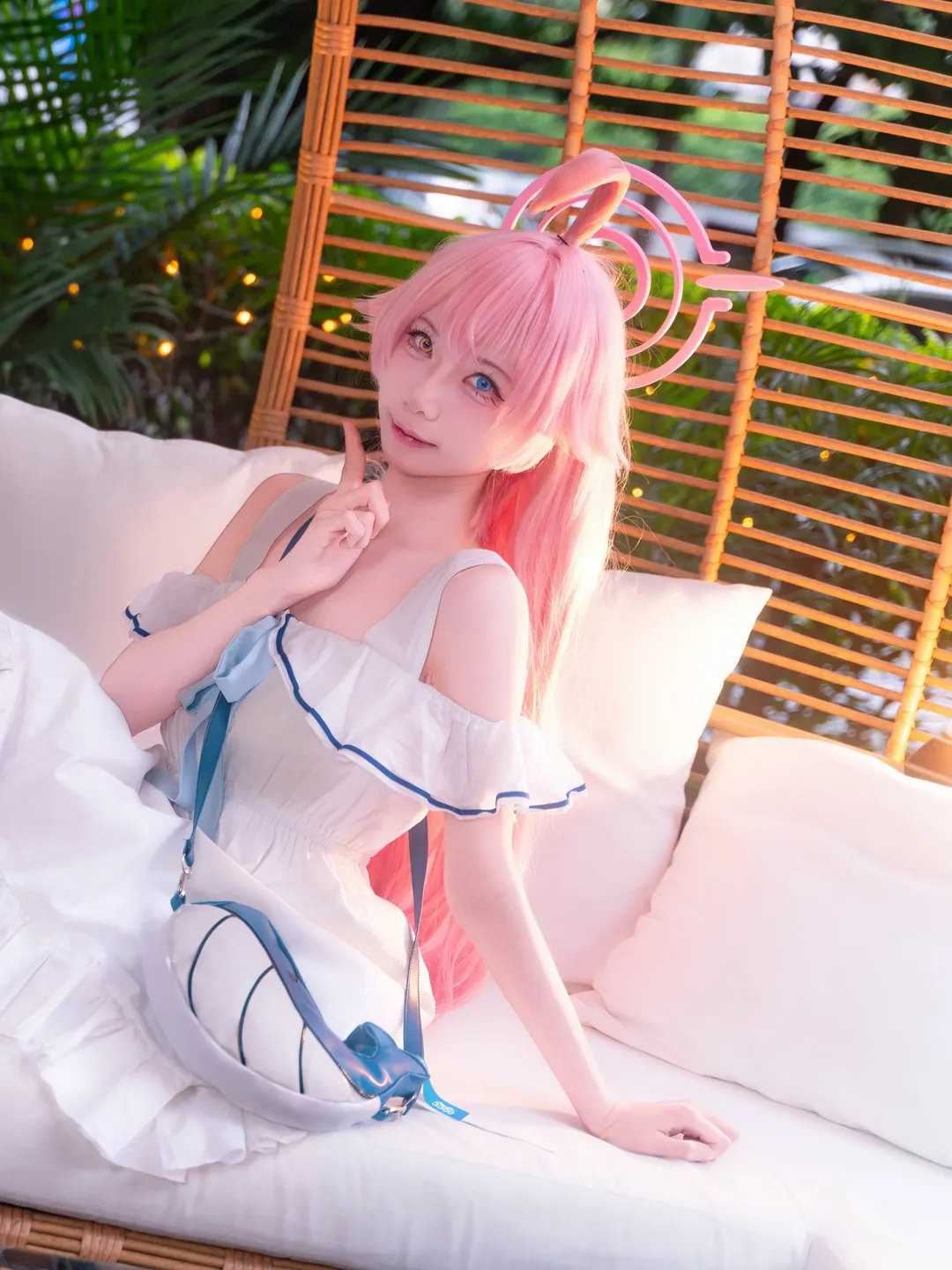 二次元摄影, 蔚蓝档案, 萤火虫漫展, 小鸟游星野cos, cosplay日常 - 第2张