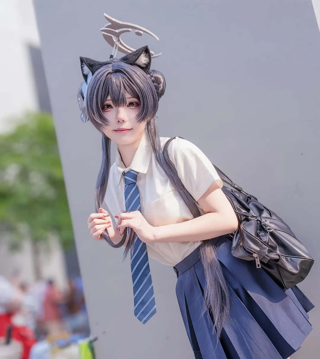 蔚蓝档案, 漫展返图, 萤火虫漫展, 龙华妃咲cos, 二次元cosplay