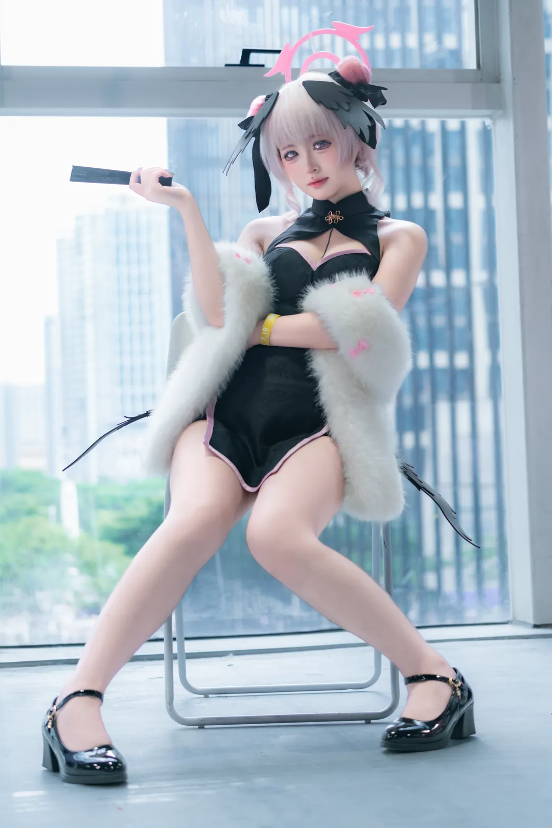 蔚蓝档案, 萤火虫漫展, 二次元cosplay, 下江小春cos, 旗袍cosplay - 第1张