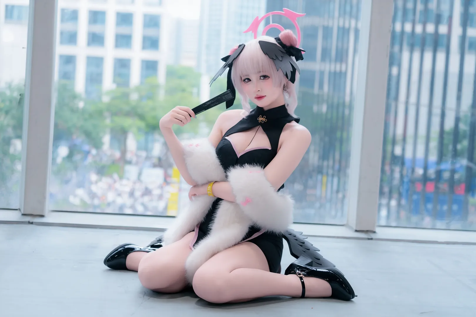 蔚蓝档案, 漫展返图, 萤火虫漫展, 二次元cosplay, 下江小春cos - 第1张