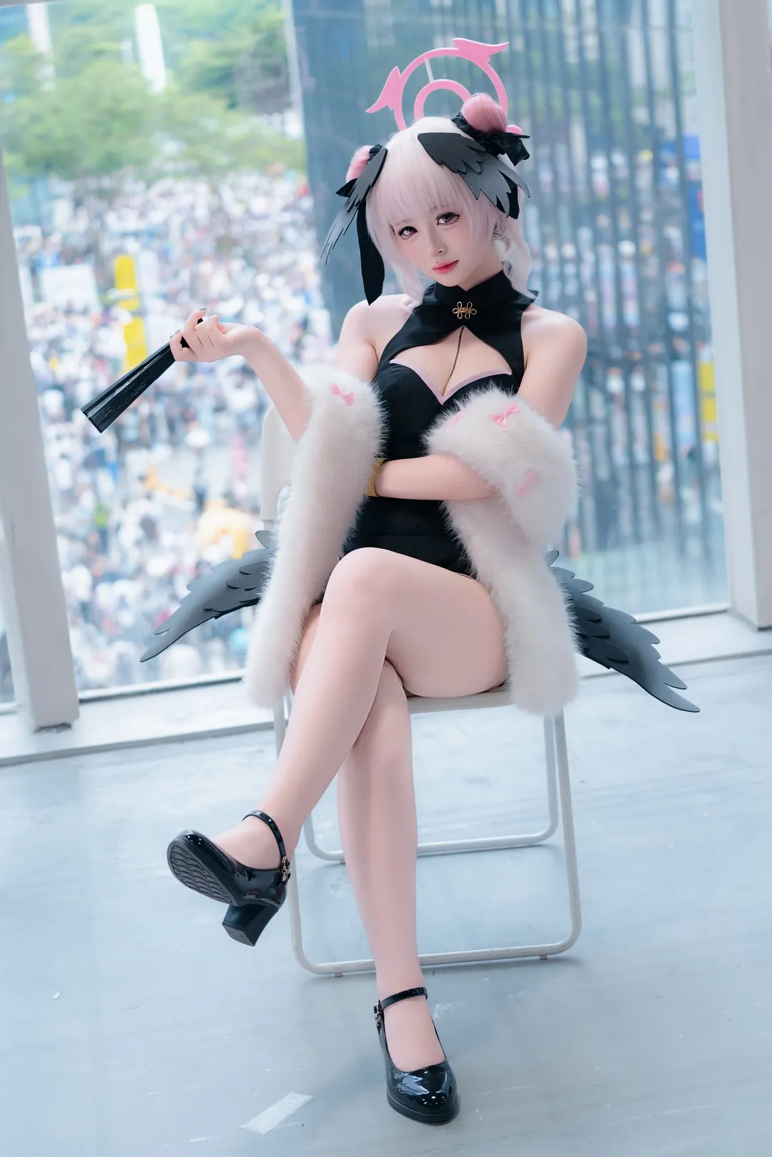 蔚蓝档案, 漫展返图, 萤火虫漫展, 二次元cosplay, 下江小春cos