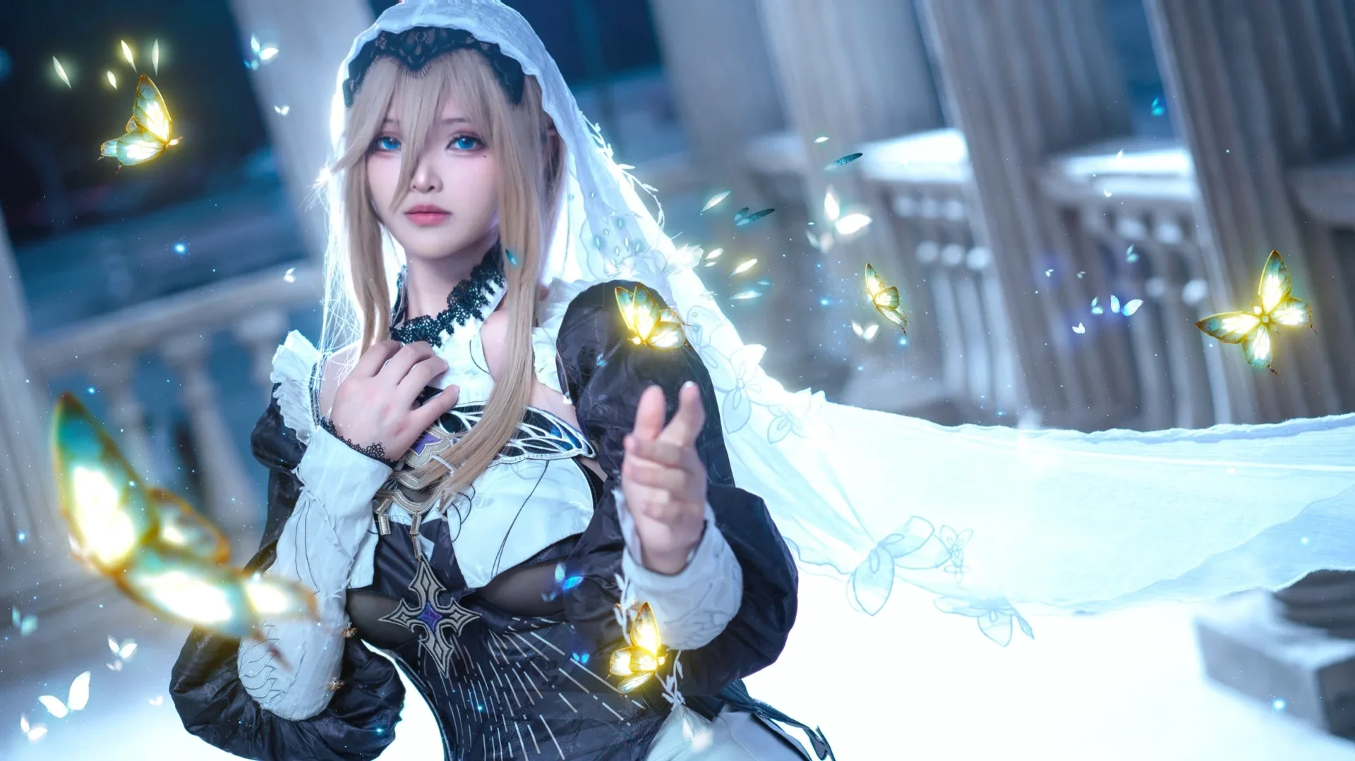 二次元摄影, 崩坏三, 团片, 阿波尼亚cos, 新人coser