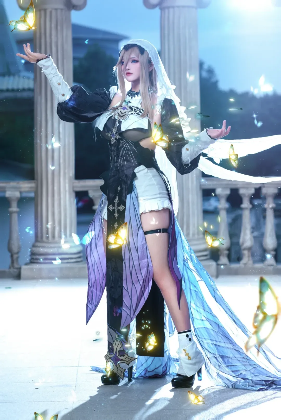 Anime-style photography, Honkai Impact 3rd, Group photo, Aponia cosplay, New cosplayer - Image 3