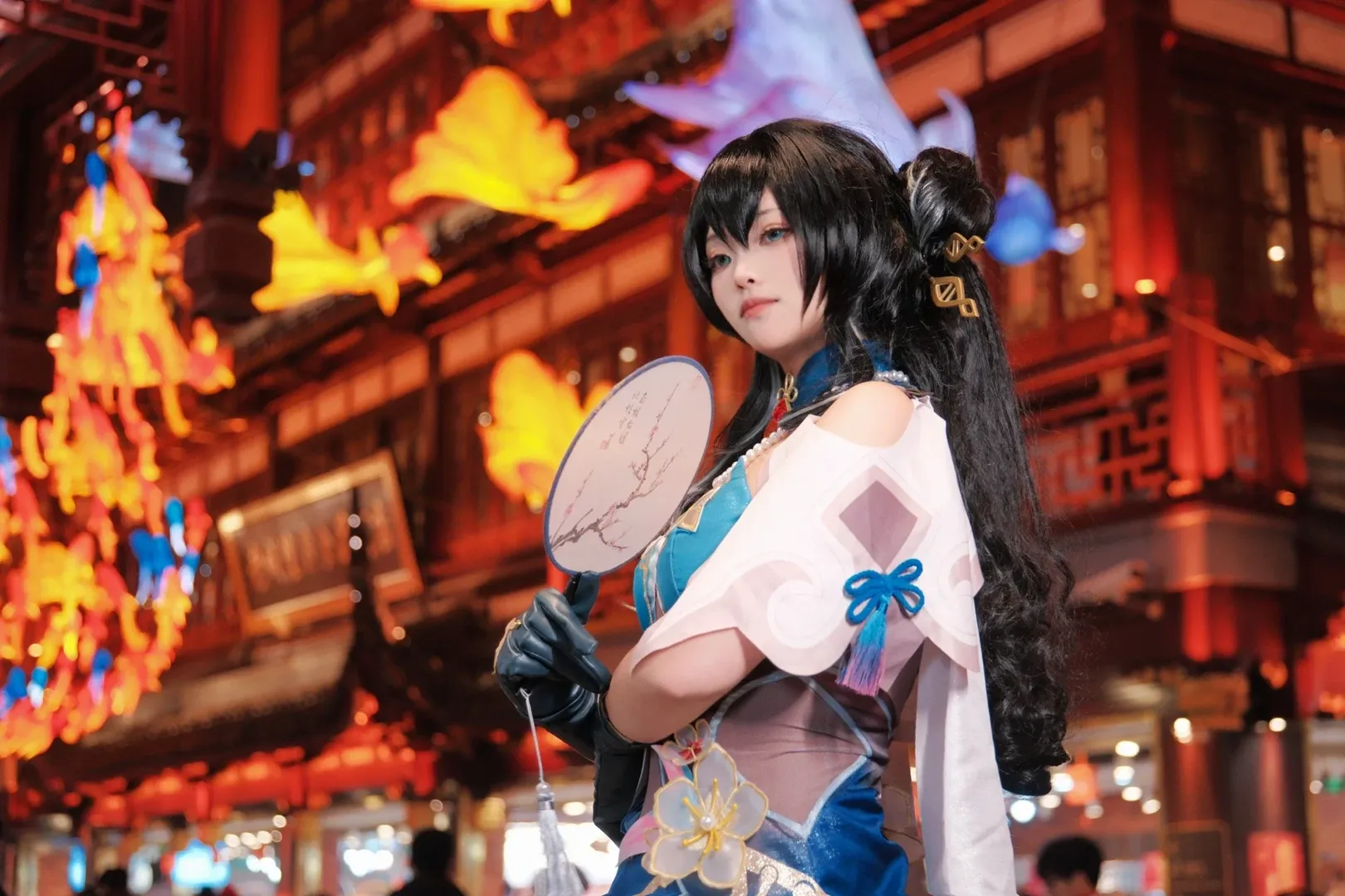 cosplay, 古风摄影, 崩坏星穹铁道, 阮梅cos, 豫园灯会 - 第2张