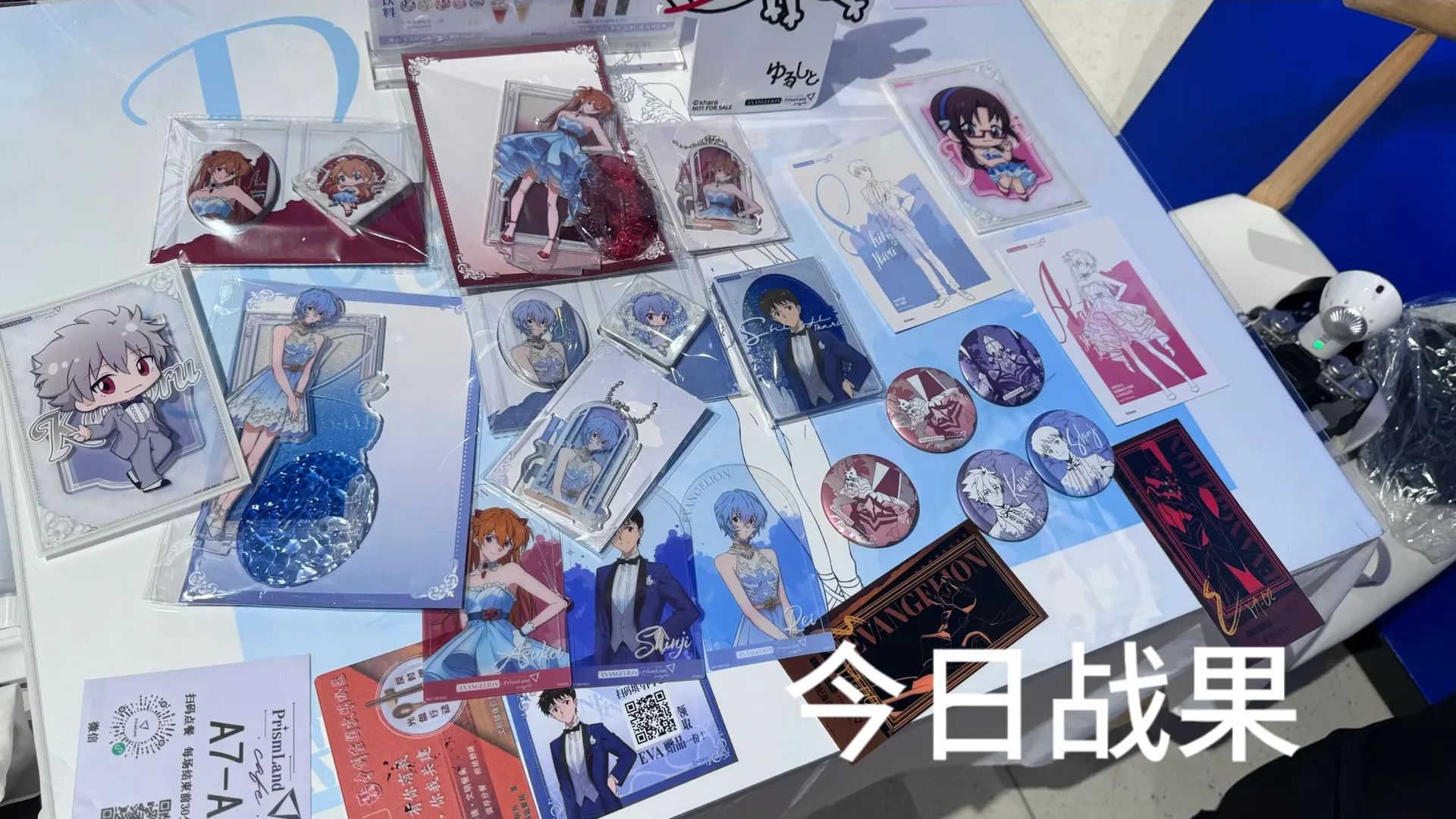 绫波丽cos, 新世纪福音战士, 哥特风穿搭, 主题店美食, 抽盲盒 - 第13张