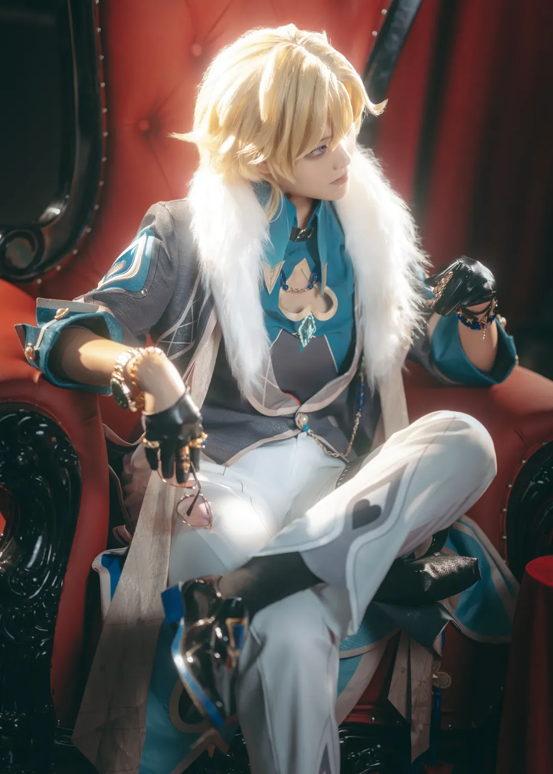 崩坏星穹铁道, 上海约拍, cosplay摄影, 黑丝穿搭, 砂金cos - 第2张